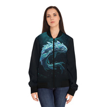 Load image into Gallery viewer, Crystal Leviathan Bomber Jacket