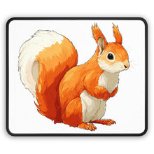 Load image into Gallery viewer, Red Squirrel Illustration Gaming Mouse Pad