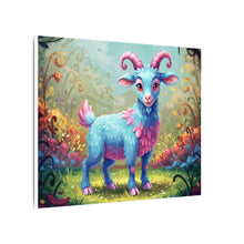 Load image into Gallery viewer, Blue Bloomhoof Goat Canvas Art
