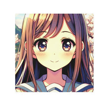 Load image into Gallery viewer, Cutie Anime Girl Face Towel