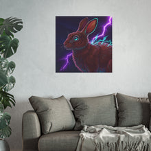 Load image into Gallery viewer, Electric Rabbit Poster