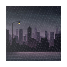 Load image into Gallery viewer, Rainy Cityscape Canvas Art