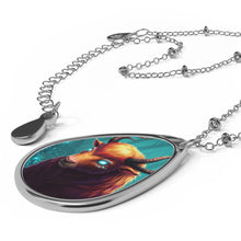 Load image into Gallery viewer, Spirit Taurus Oval Necklace
