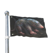Load image into Gallery viewer, Lunar Mole Double-Sided Flag