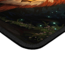 Load image into Gallery viewer, Fox with Lantern Gaming Mouse Pad