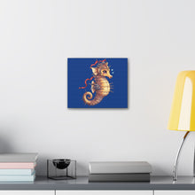 Load image into Gallery viewer, Steampunk Seahorse Canvas Print