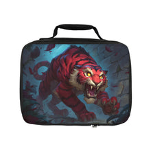 Load image into Gallery viewer, Roaring Red Tiger Lunch Bag