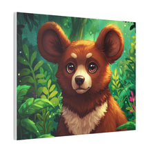 Load image into Gallery viewer, Forest Cub Canvas Print