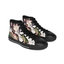 Load image into Gallery viewer, Anime Girl with Crocodile Women's Classic Sneakers