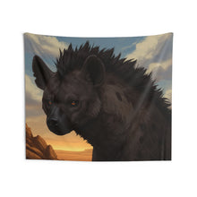 Load image into Gallery viewer, Hyena Sunset Wall Tapestry