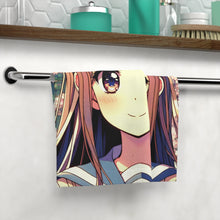 Load image into Gallery viewer, Cutie Anime Girl Face Towel