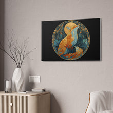 Load image into Gallery viewer, Golden Moon Fox Canvas