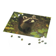 Load image into Gallery viewer, Curious Raccoon Puzzle