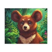 Load image into Gallery viewer, Forest Cub Canvas Print