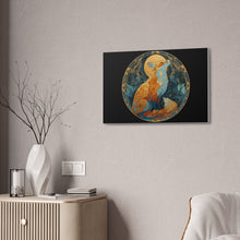 Load image into Gallery viewer, Golden Moon Fox Canvas