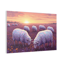 Load image into Gallery viewer, Pastel Sheep Sunset Canvas
