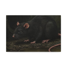 Load image into Gallery viewer, Sewer Rat Canvas Print