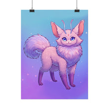 Load image into Gallery viewer, Pastel Magical Fennec Fox Poster