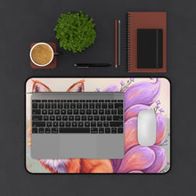 Load image into Gallery viewer, Fox Floral Desk Mat