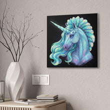 Load image into Gallery viewer, Iridescent Unicorn Canvas Wall Art