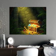 Load image into Gallery viewer, Treasure Chest Wall Art Poster