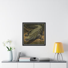 Load image into Gallery viewer, Alligator Framed Poster