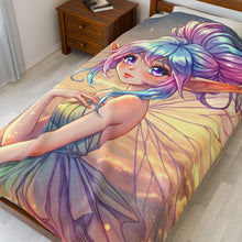 Load image into Gallery viewer, Fairy Velveteen Plush Blanket