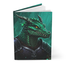 Load image into Gallery viewer, Green Dragon Knight Hardcover Journal