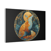 Load image into Gallery viewer, Golden Moon Fox Canvas