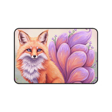 Load image into Gallery viewer, Fox Floral Desk Mat