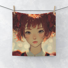 Load image into Gallery viewer, Blush Anime Girl Face Towel