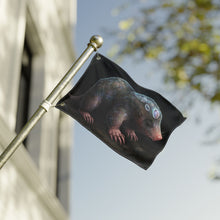 Load image into Gallery viewer, Lunar Mole Double-Sided Flag