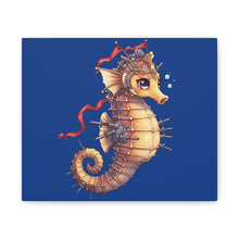 Load image into Gallery viewer, Steampunk Seahorse Canvas Print