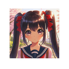 Load image into Gallery viewer, Cutie Anime Girl Face Towel