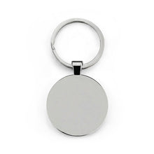 Load image into Gallery viewer, Moss Crab Round Stainless Steel Keychain
