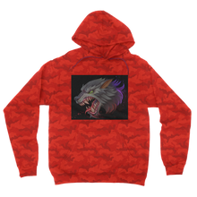 Load image into Gallery viewer, Wolf Camouflage Adult Hoodie