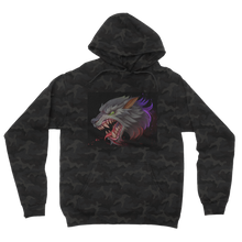 Load image into Gallery viewer, Wolf Camouflage Adult Hoodie