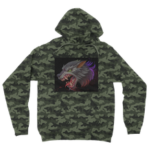 Load image into Gallery viewer, Wolf Camouflage Adult Hoodie