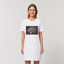 Load image into Gallery viewer, Wolf Organic T-Shirt Dress