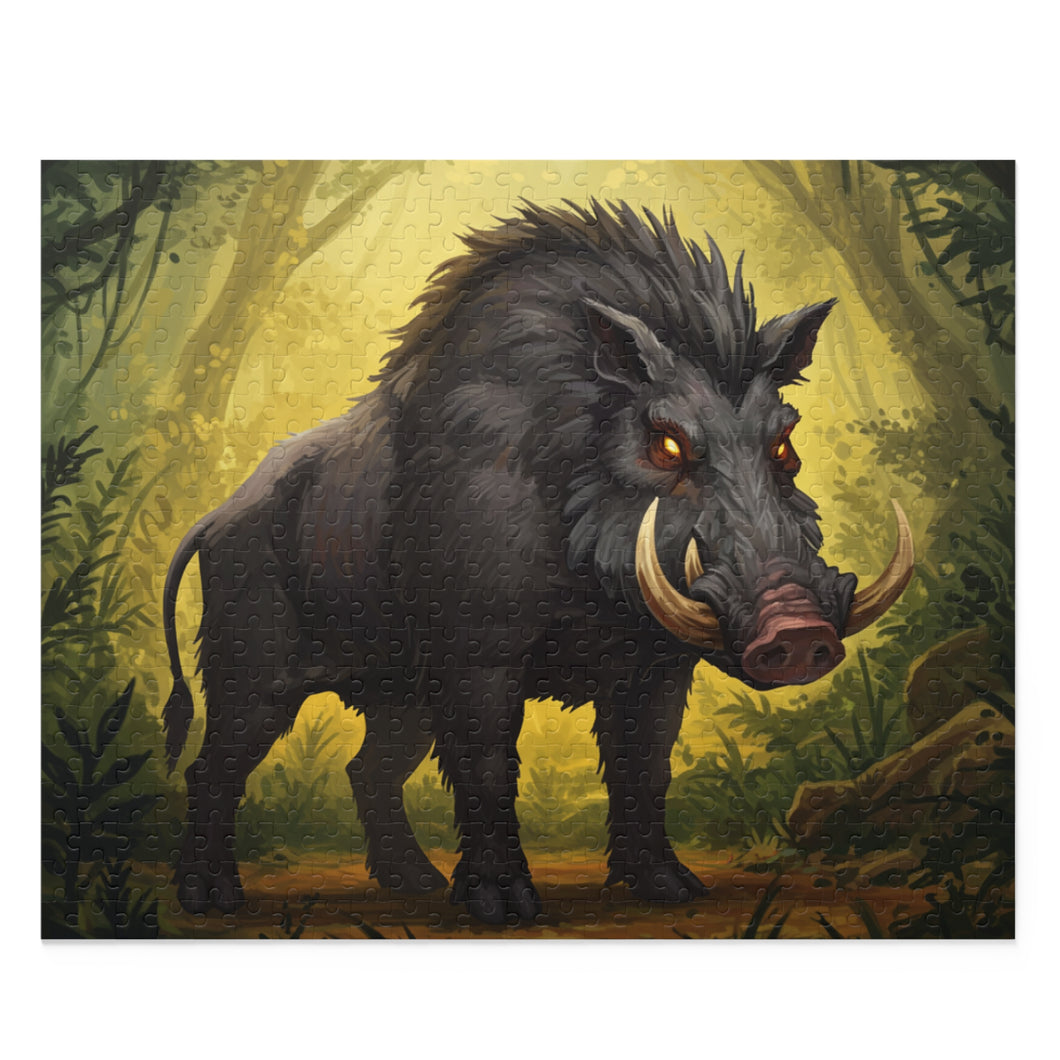 Wild Boar Forest Puzzle