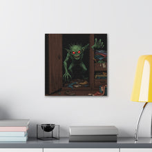 Load image into Gallery viewer, Goblin in the Closet Canvas Wall Art
