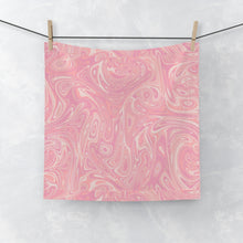 Load image into Gallery viewer, Abstract Pink Face Towel, Spa Towel, Bathroom Accessory, Self-Care Gift, Home
