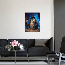 Load image into Gallery viewer, Mystic Penguin Tarot Poster

