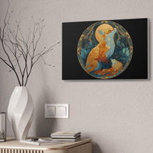 Load image into Gallery viewer, Golden Moon Fox Canvas
