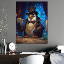 Load image into Gallery viewer, Mystic Penguin Tarot Poster
