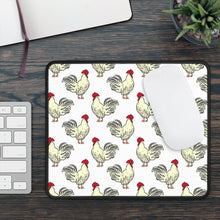 Load image into Gallery viewer, Adorable Red and White Chicken Gaming Mouse Pad
