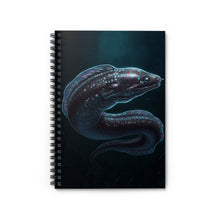 Load image into Gallery viewer, Oceanic Moray Eel Spiral Notebook
