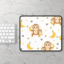 Load image into Gallery viewer, Adorable Monkey Gaming Mouse Pad, Cartoon Desk Accessory, Gamer Gift, Fun
