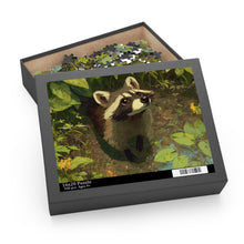 Load image into Gallery viewer, Curious Raccoon Puzzle

