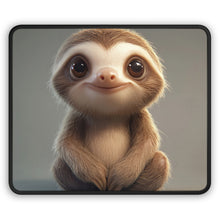 Load image into Gallery viewer, Adorable Sloth Gaming Mouse Pad - Cute Desk Accessory for Gamers
